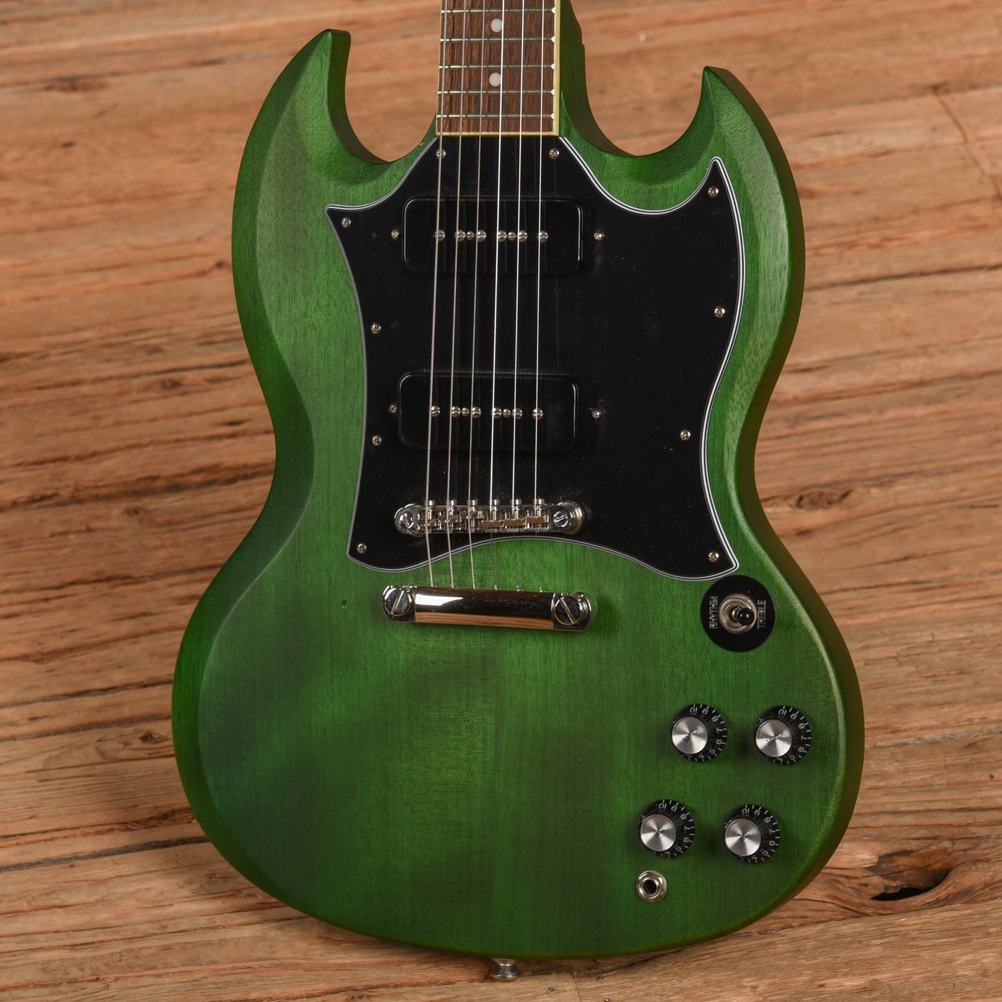 Epiphone SG Classic Worn P90 Green 2020