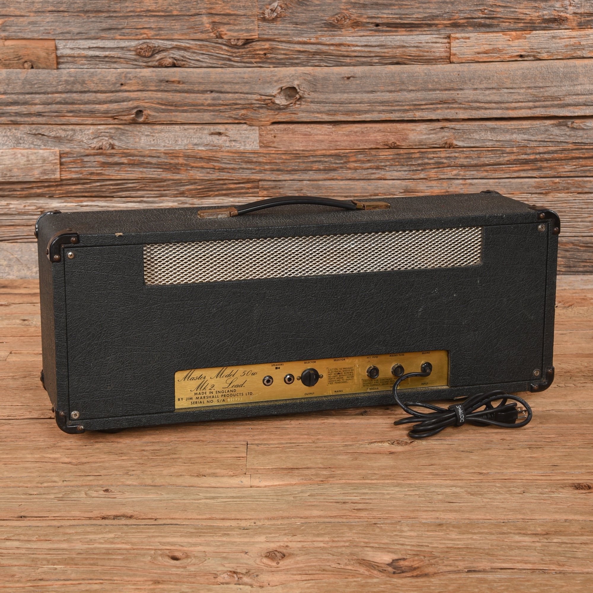 Marshall MP 2204 Master Model Mk2 Lead 50-Watt Guitar Amp Head  1977