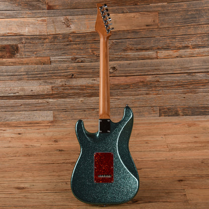 Suhr Custom Shop Classic S Teal Sparkle