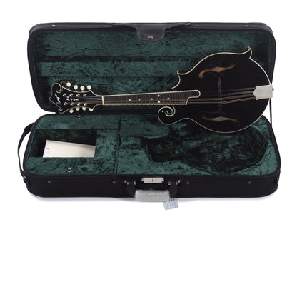 Bourgeois M5 F-Style Mandolin Aged Tone Torrefied Adirondack/Flamed Maple Black