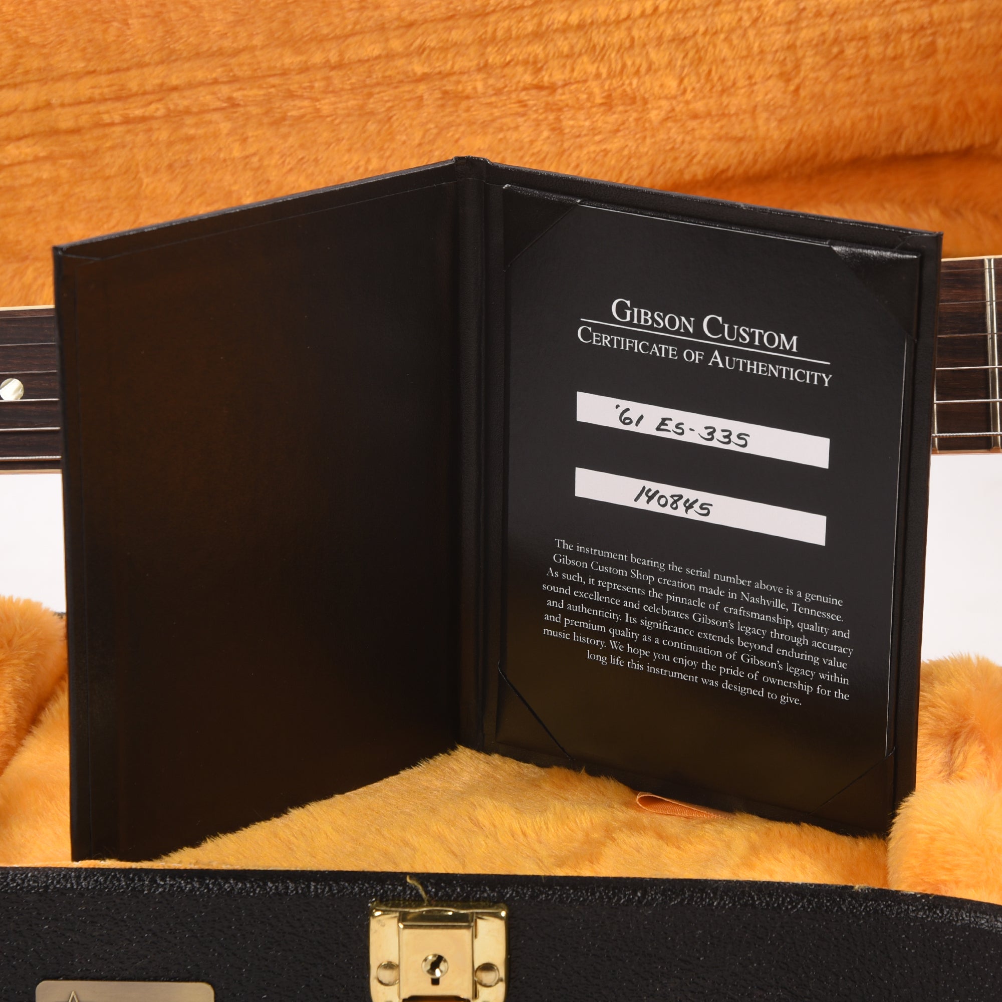 Gibson Custom Shop 1961 ES-335 Reissue '60s Cherry VOS