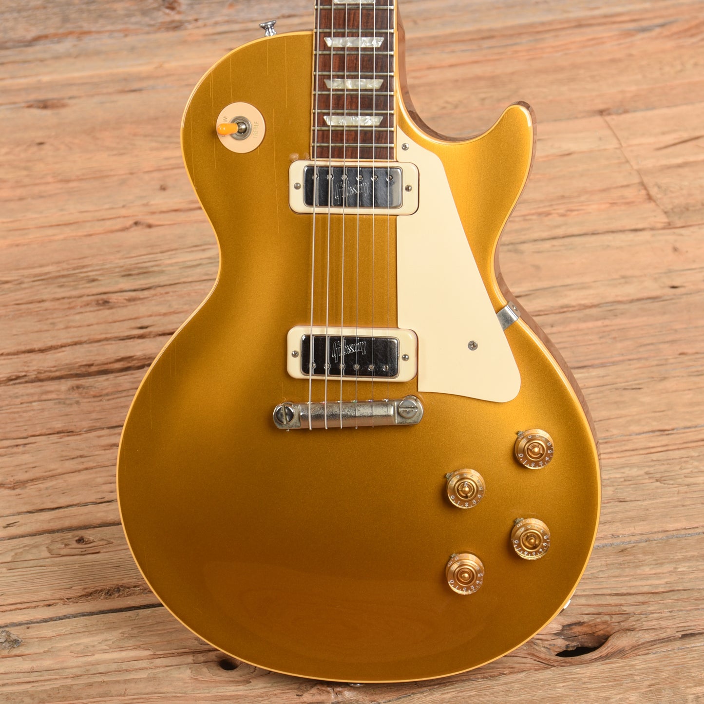 Gibson Custom Shop '54 Les Paul w/1972 Embossed Mini Humbuckers Goldtop 1996
