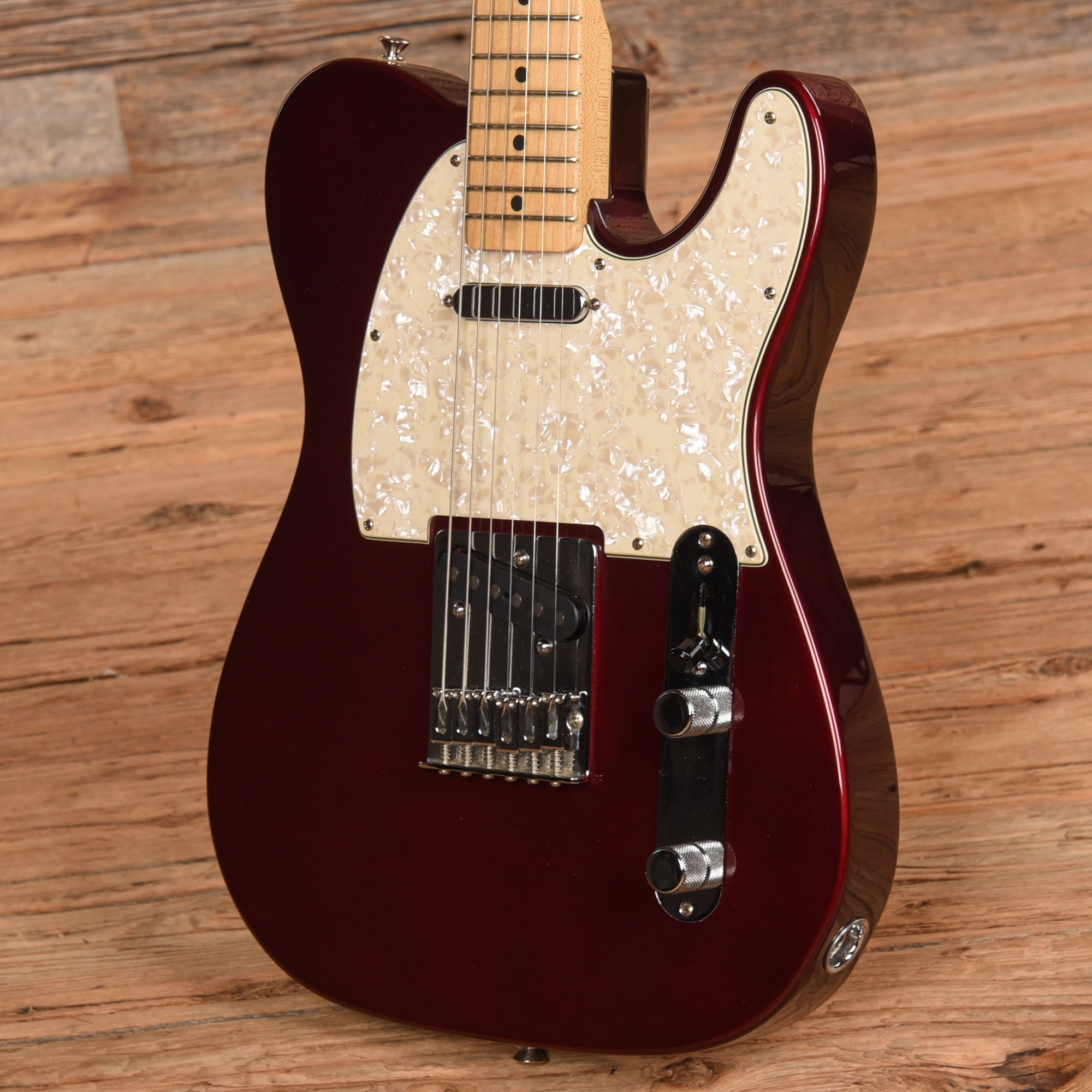 Fender Telecaster Standard 2008年製 ワインレッド Fender Standard Telecaster Wine Red 1998 – Chicago Music Exchange