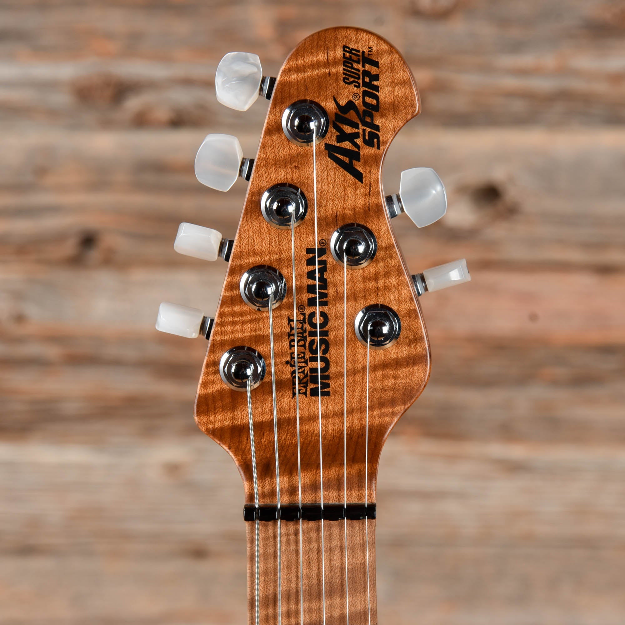 Music Man Axis Super Sport HH Tremolo Yucatan Blue