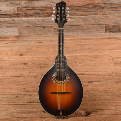Eastman MD304E Sitka/Maple A-Style Oval Hole Mandolin Sunburst w/K&K Duotone