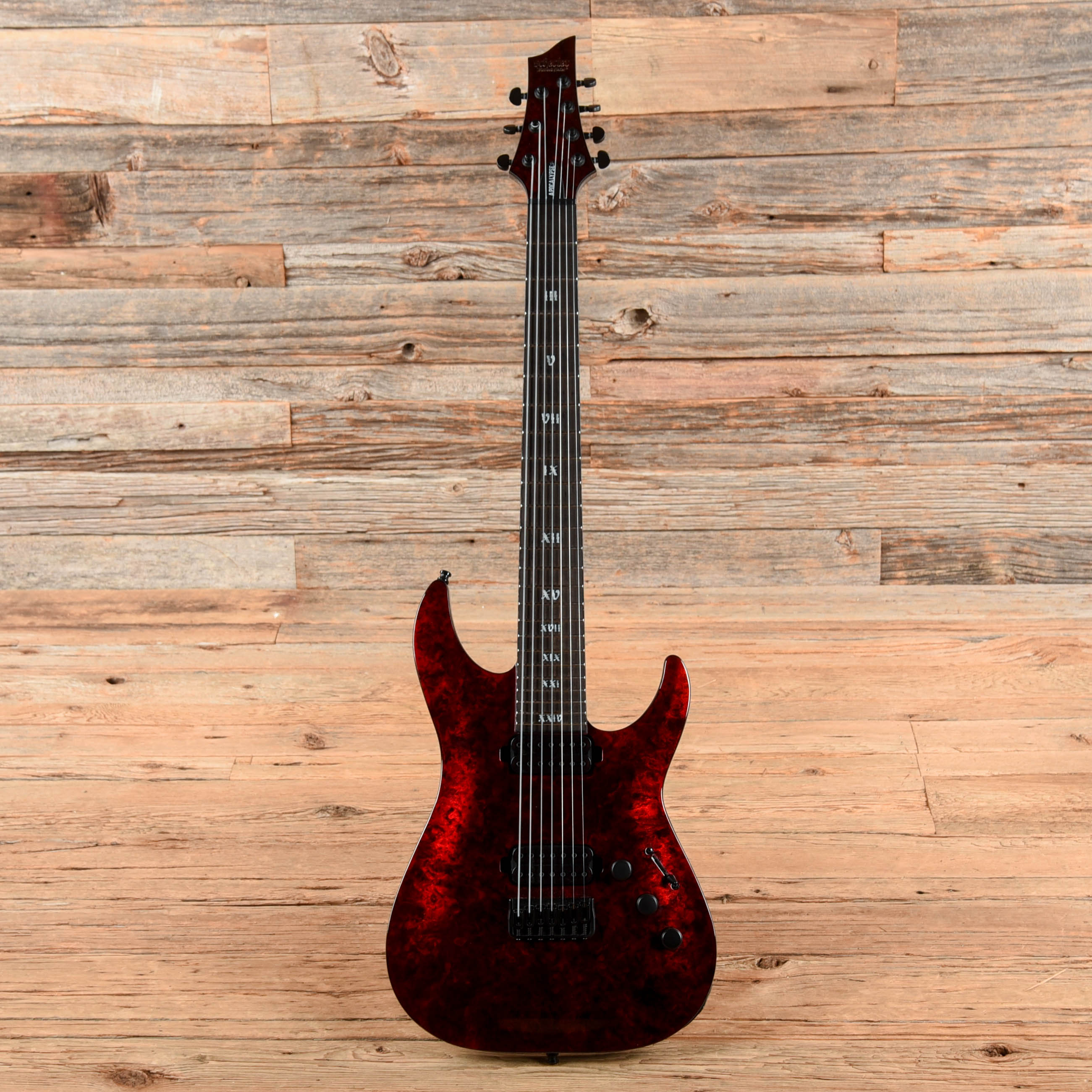 Schecter C-7 Apocalypse Red Reign 2021
