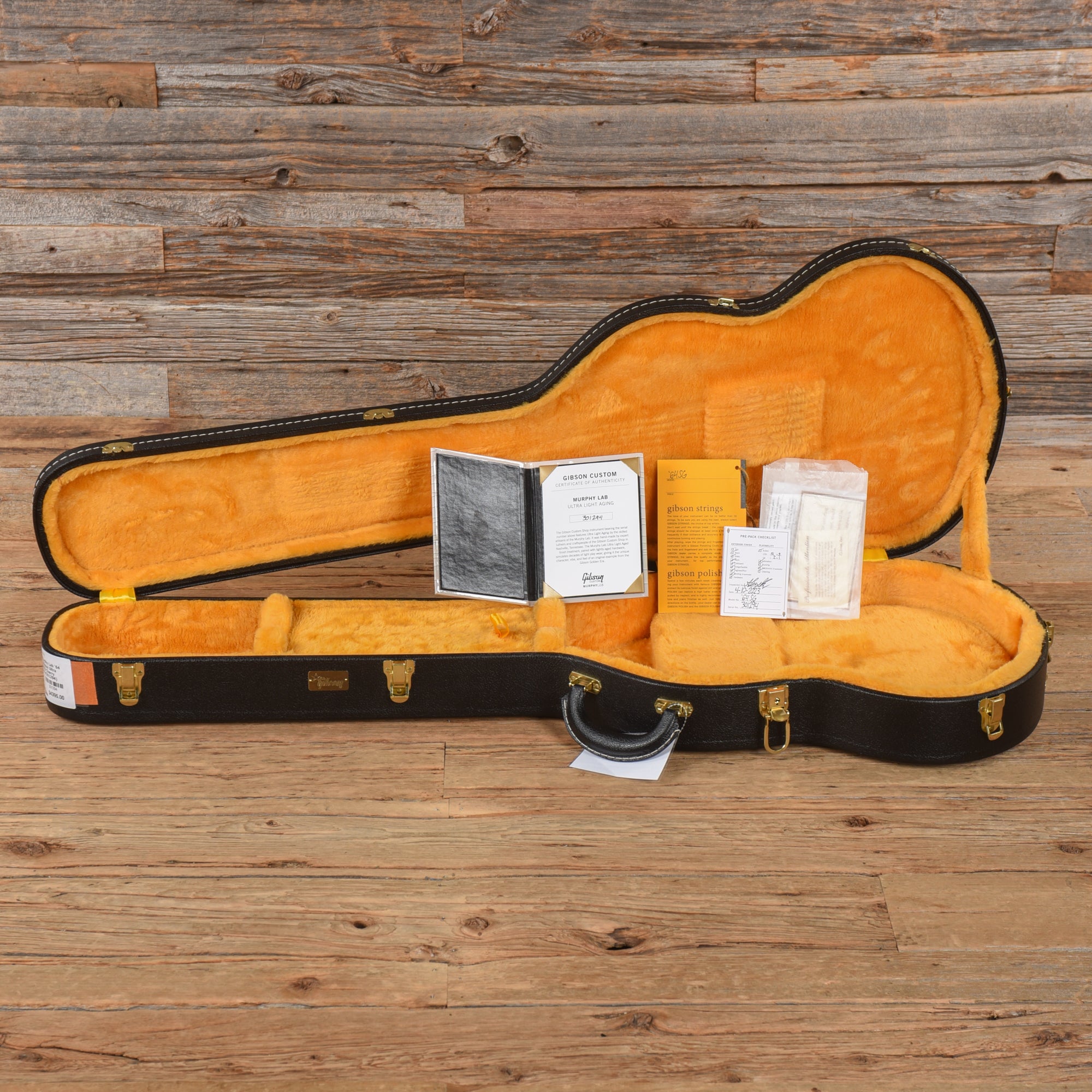 Gibson Custom Murphy Lab '64 SG Standard Reissue Ultra Light Aged Cherry 2023