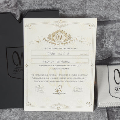 Mayones Duvell Elite 6 Burl Natural