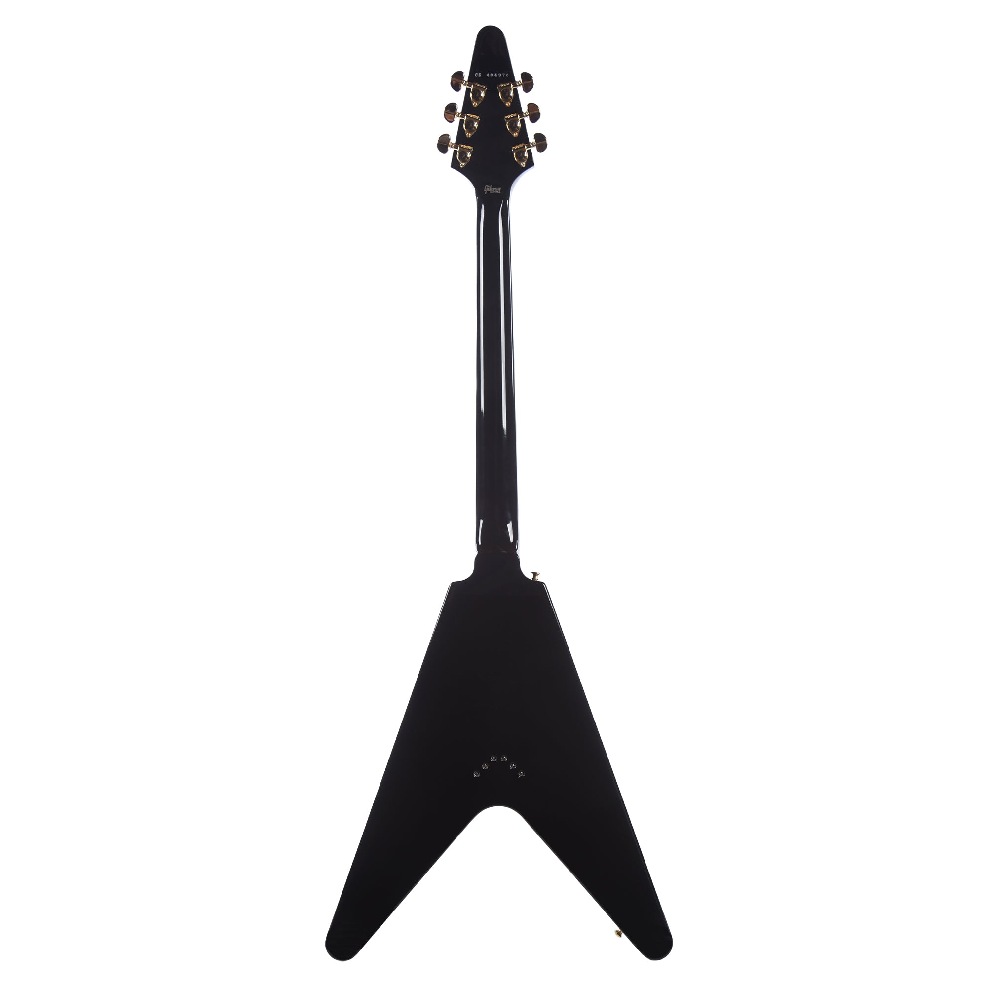 Gibson Custom Shop Flying V Custom Ebony Gloss w/Ebony Fingerboard