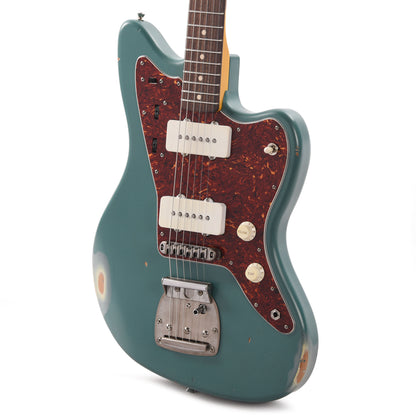 Nash JM-63 Sherwood Green Metallic Medium Relic w/Matching Headstock