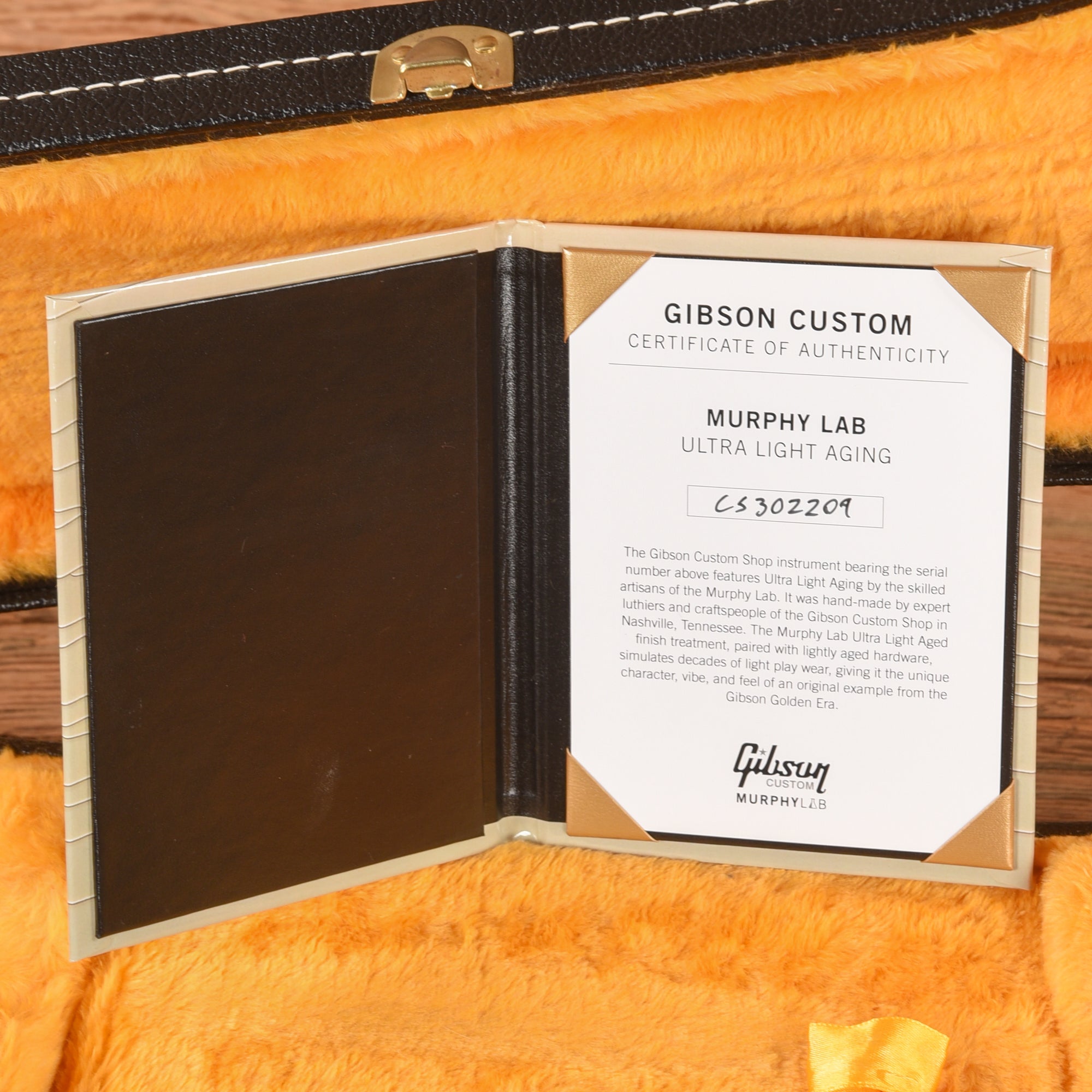Gibson Custom Murphy Lab Les Paul Custom Ultra Light Aged Silverburst 2023
