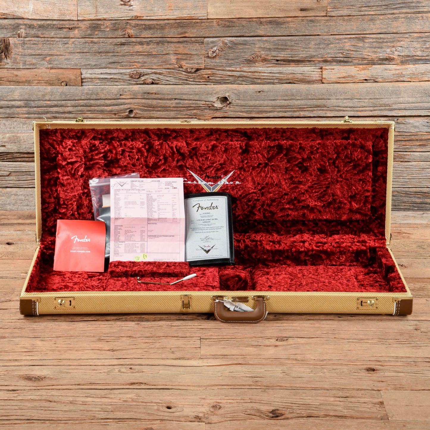 Fender Custom Shop Bone Tone '55 Stratocaster Relic Aged Honey Blonde 2023