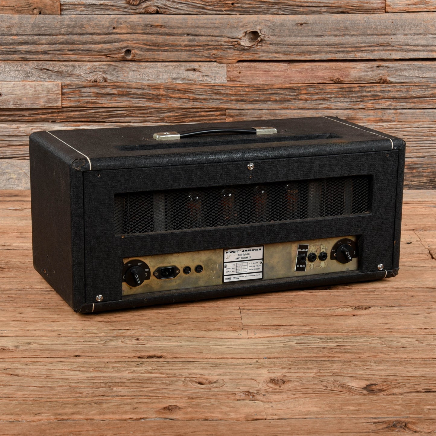 Hiwatt DR103 100-Watt Guitar Amp Head  1982