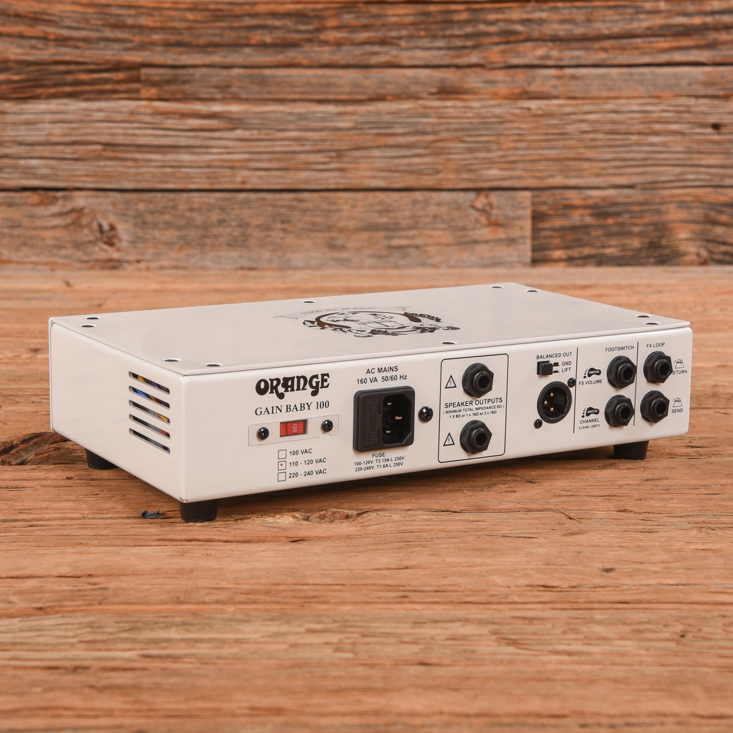 Orange Gain Baby 100 2-Channel 100-Watt Guitar Amp Head