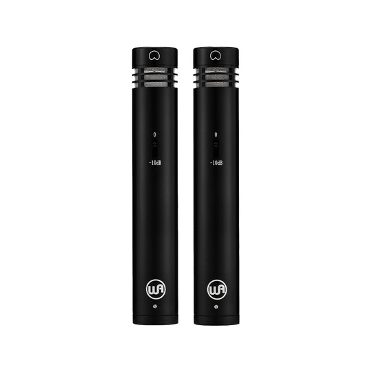 Warm Audio WA-84 Small-Diaphragm Condenser Microphone Stereo Pair Black