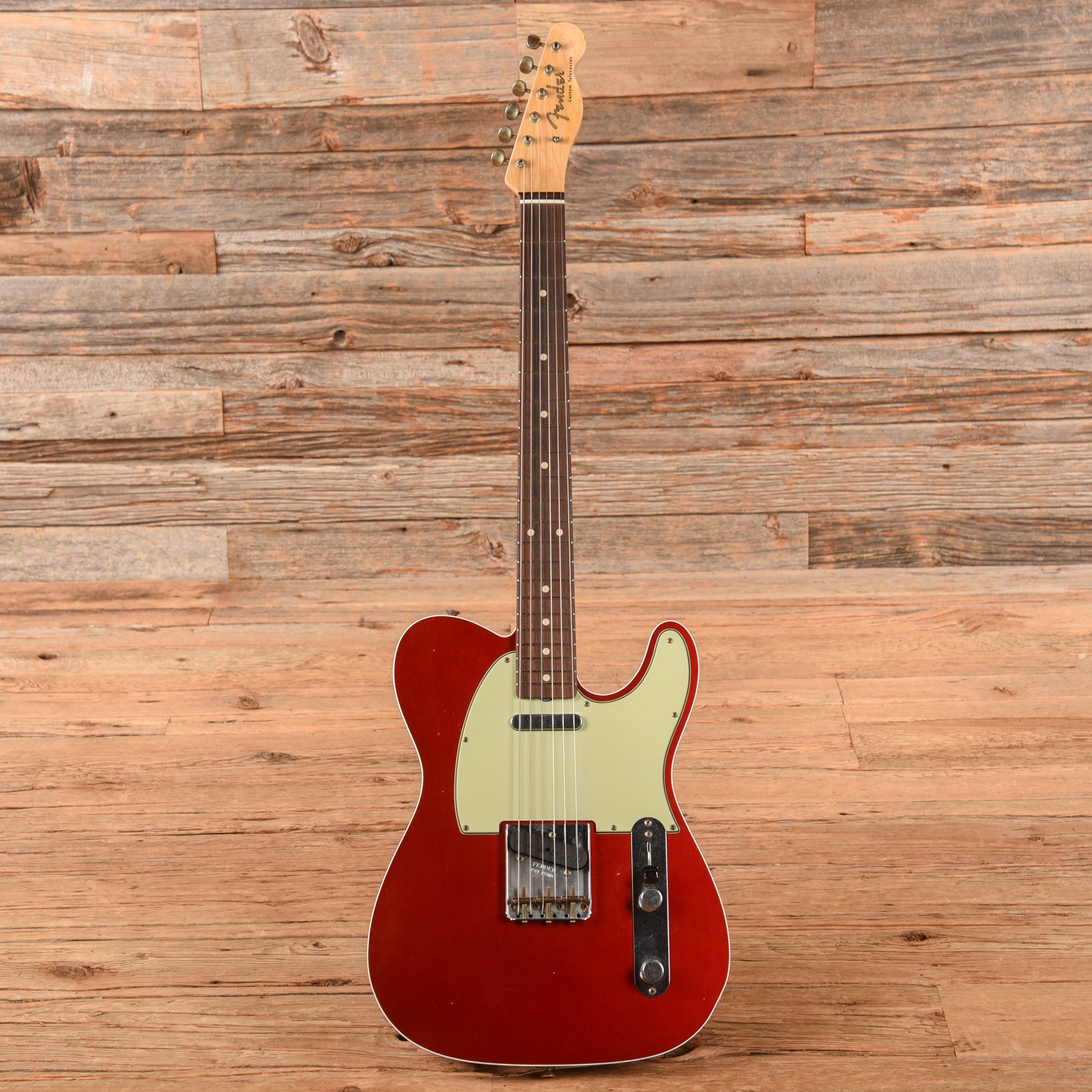 Fender Custom Shop '60 Telecaster Custom Journeyman Relic Candy Apple Red 2024