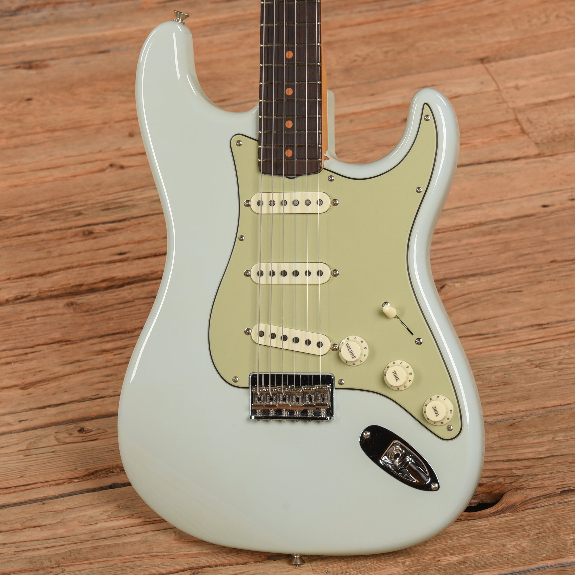 Fender Custom Shop Vintage Custom '59 Stratocaster Hardtail Faded Aged Sonic Blue 2023