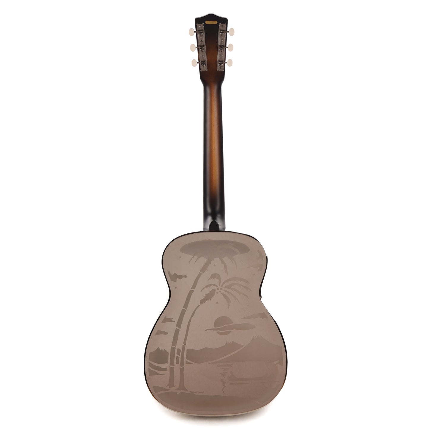 National Style O Single Cone Brass Bright Nickel 14-Fret