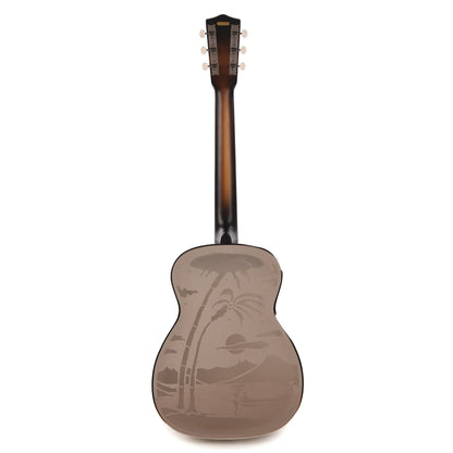 National Style O Single Cone Brass Bright Nickel 14-Fret