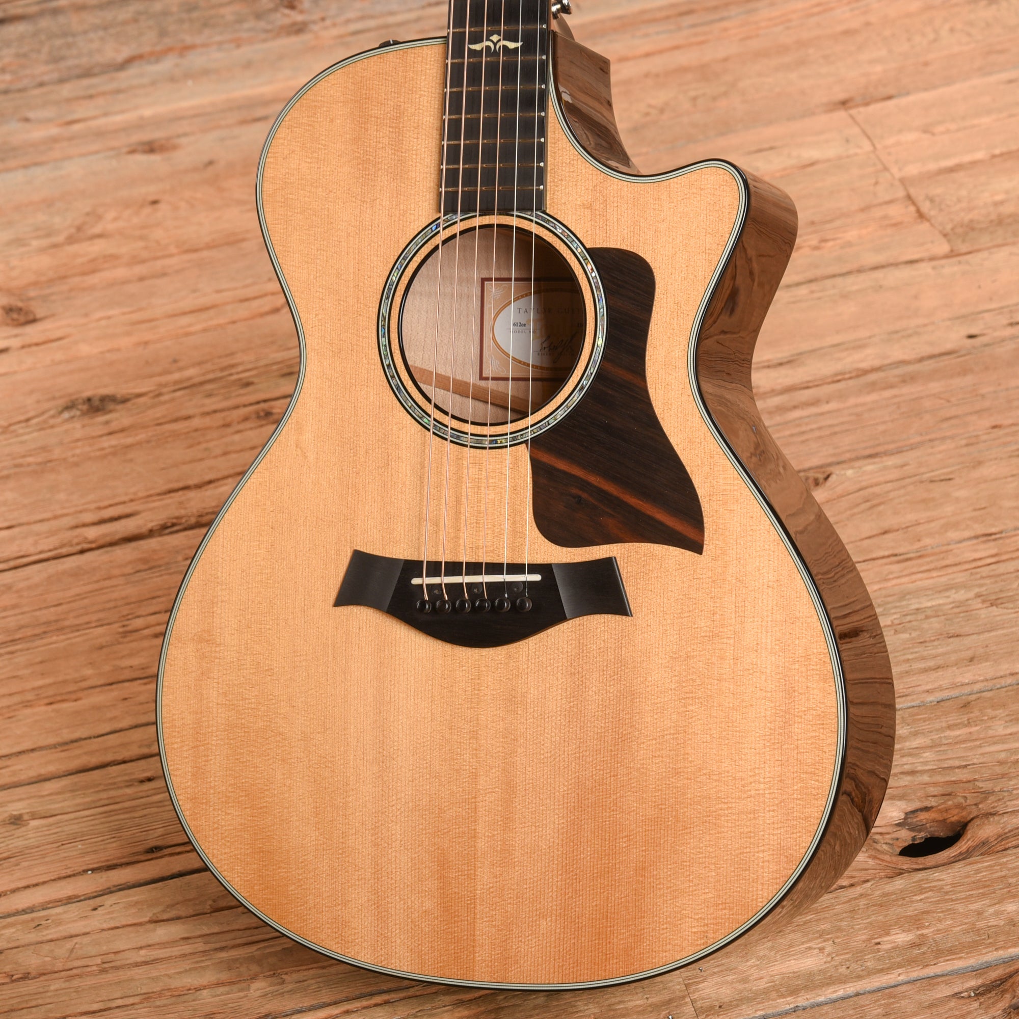 Taylor 612ce Natural 2015