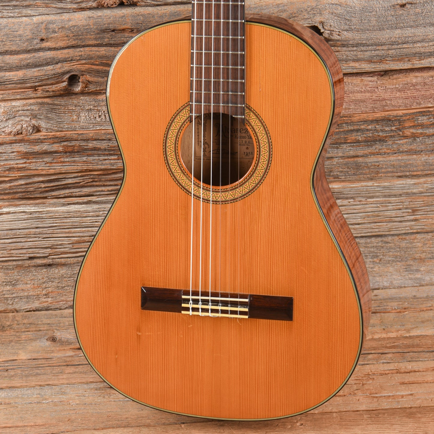 Alvarez by Yairi CY-90 Classical Natural 1988