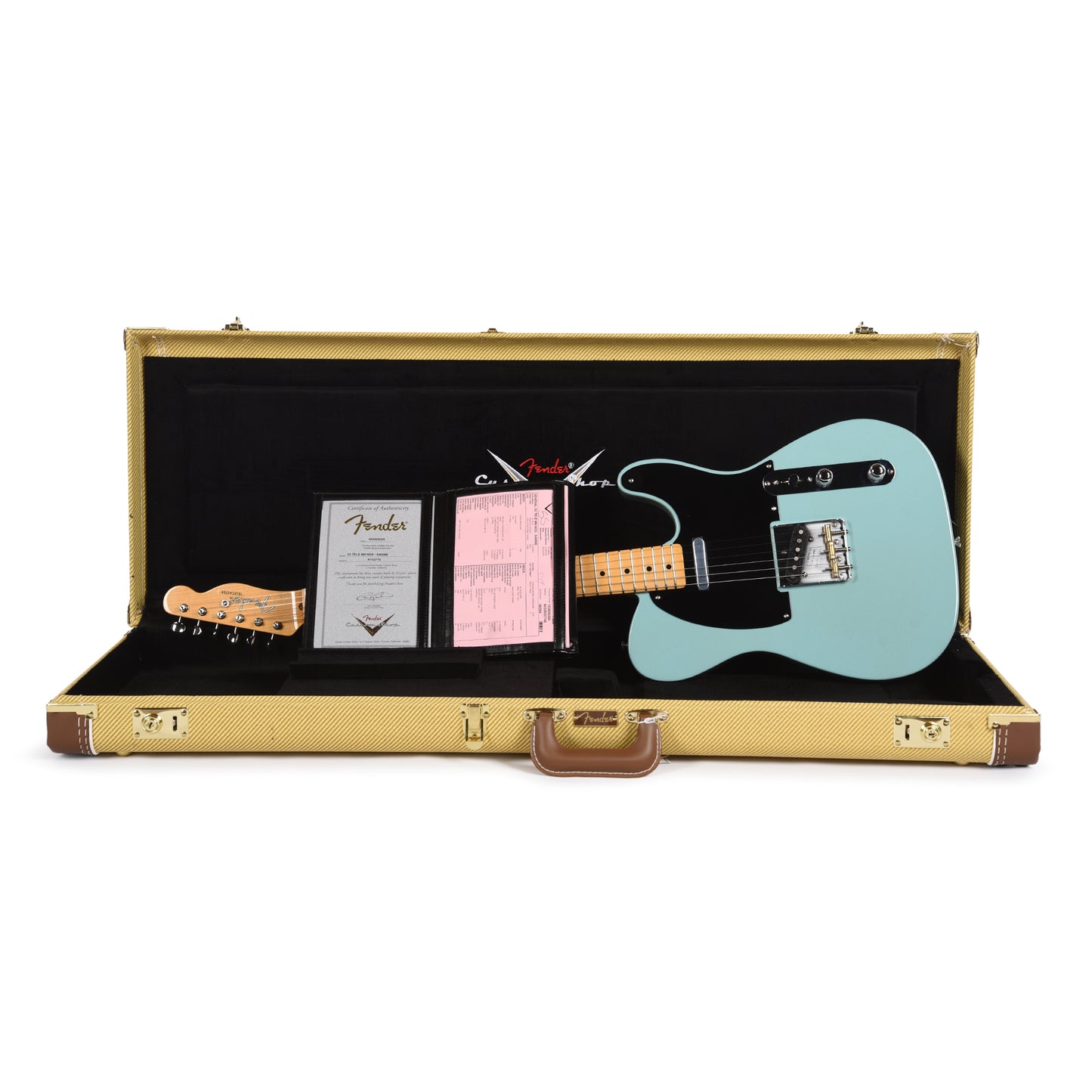 Fender Custom Shop 1952 Telecaster "Chicago Special" NOS Super Aged Daphne Blue