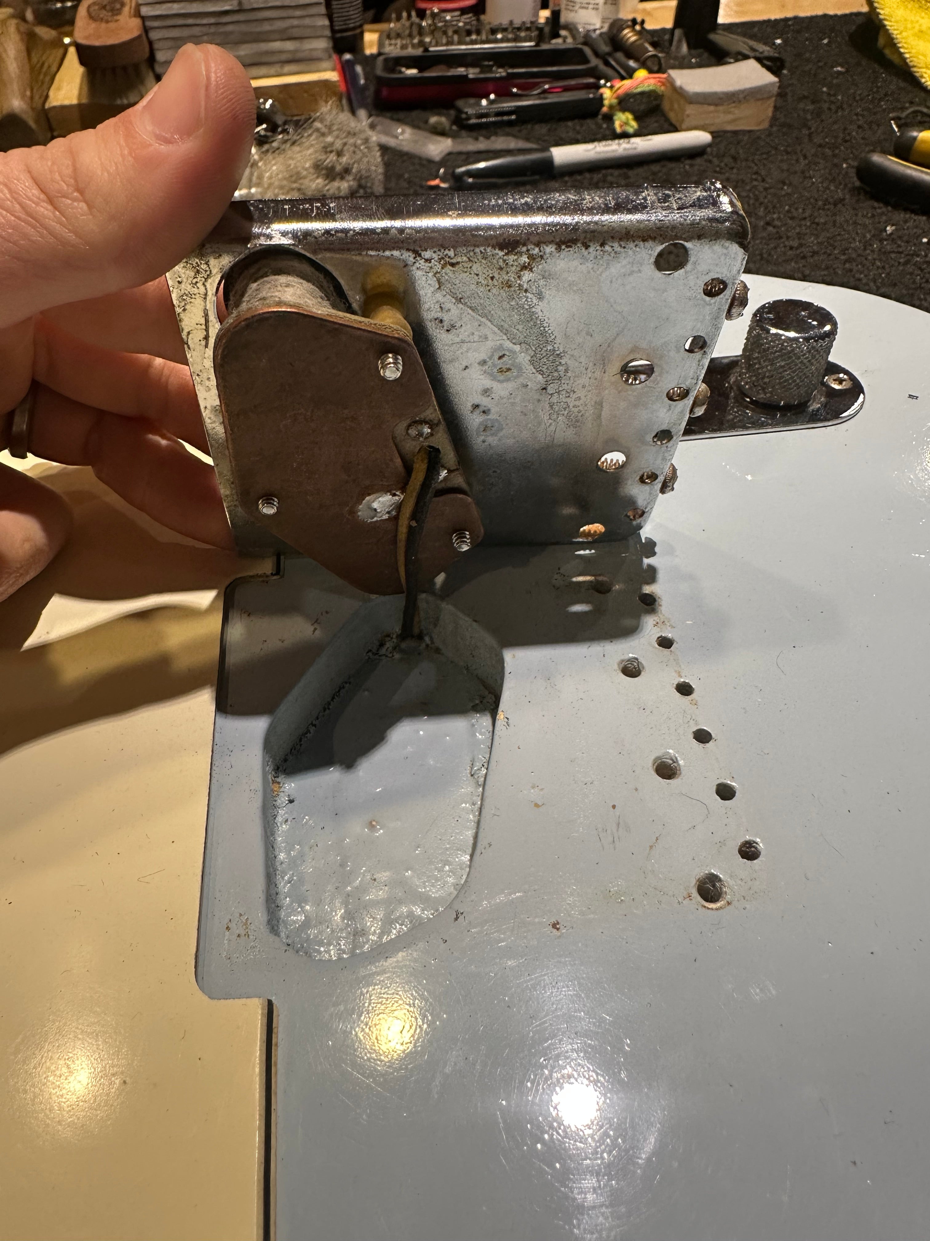 Fender Telecaster Daphne Blue Refin 1968