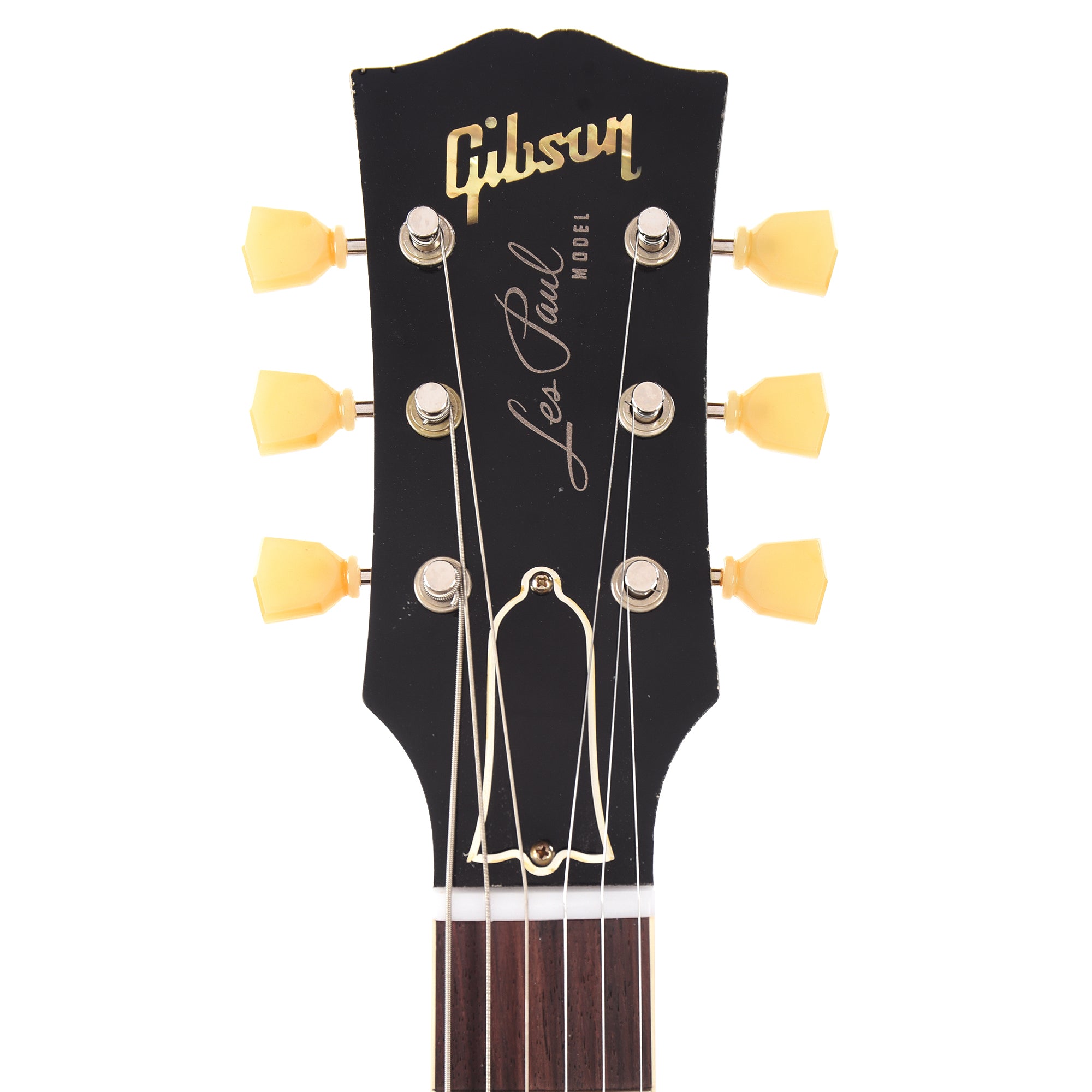 Gibson Custom Shop 1956 Les Paul Standard Ebony Top Murphy Lab Light Aged w/Bigsby B7