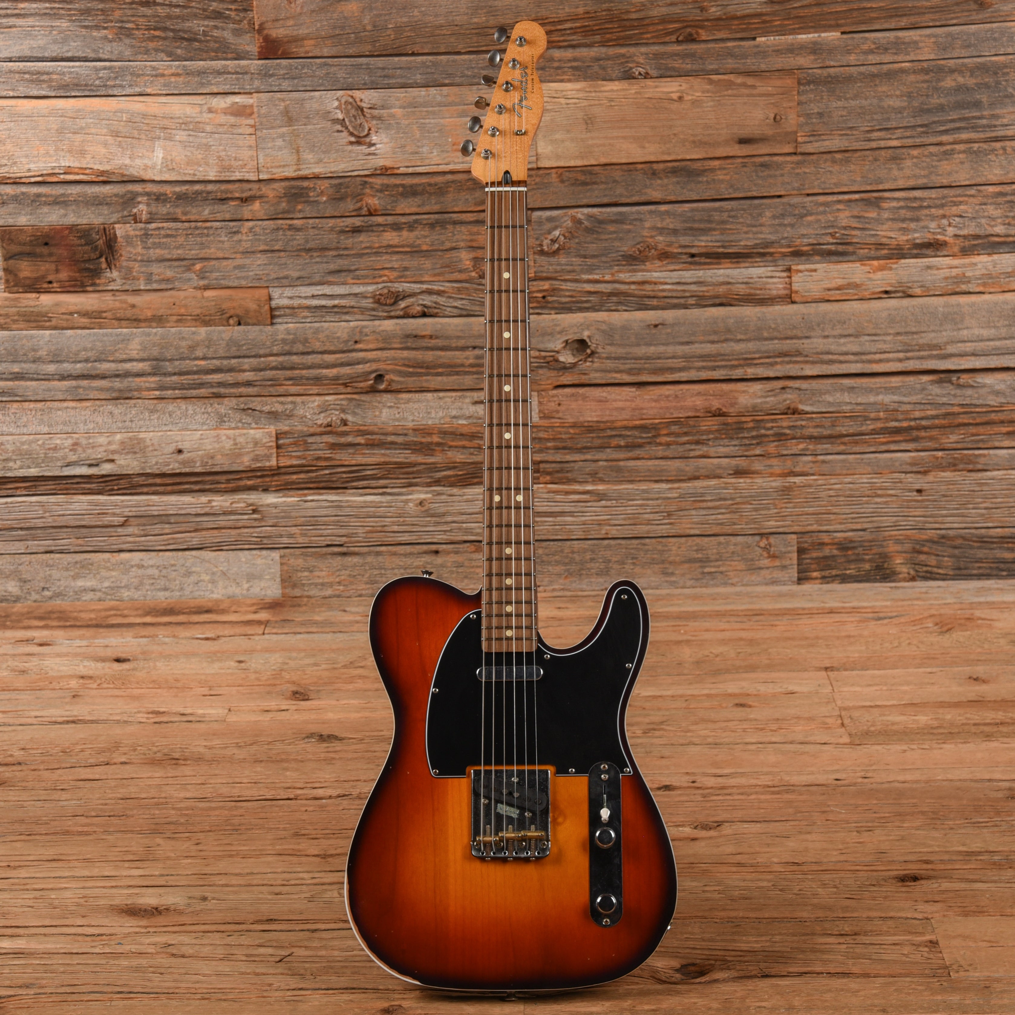 Fender Jason Isbell Signature Telecaster Custom Road Worn Chocolate Sunburst 2022