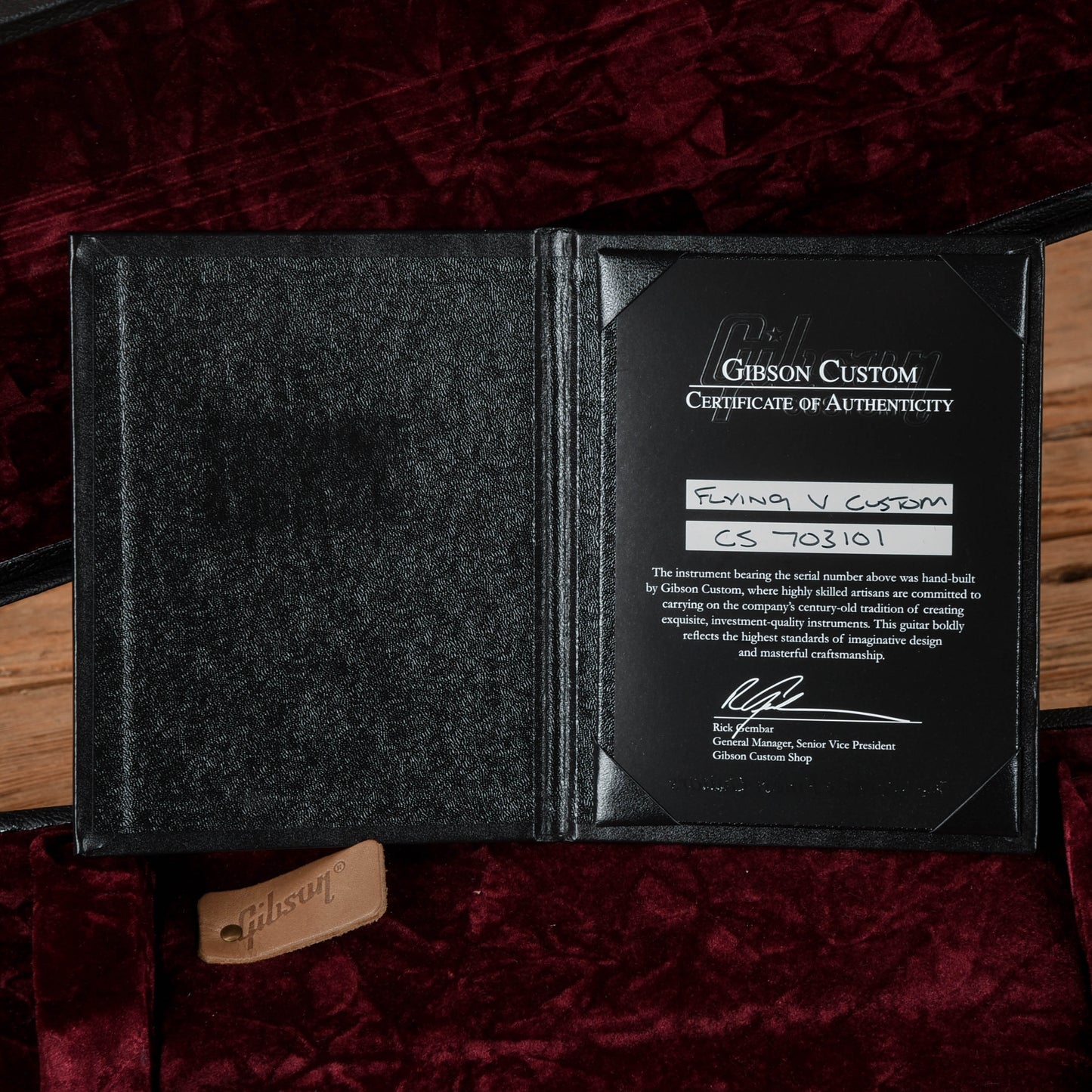 Gibson Custom Flying V Custom Ebony 2017