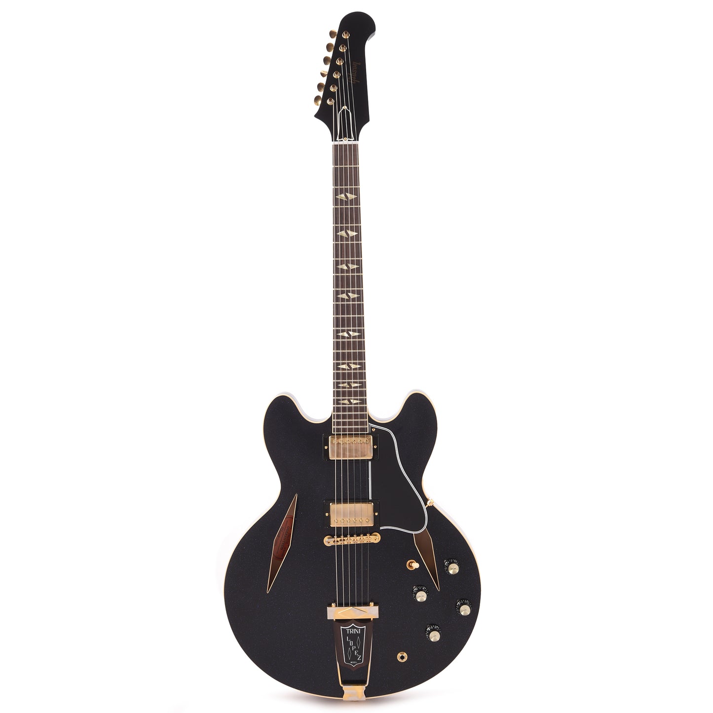 Gibson Custom Shop 1964 Trini Lopez Reissue "CME Spec" Antique Brunswick Blue Sparkle VOS