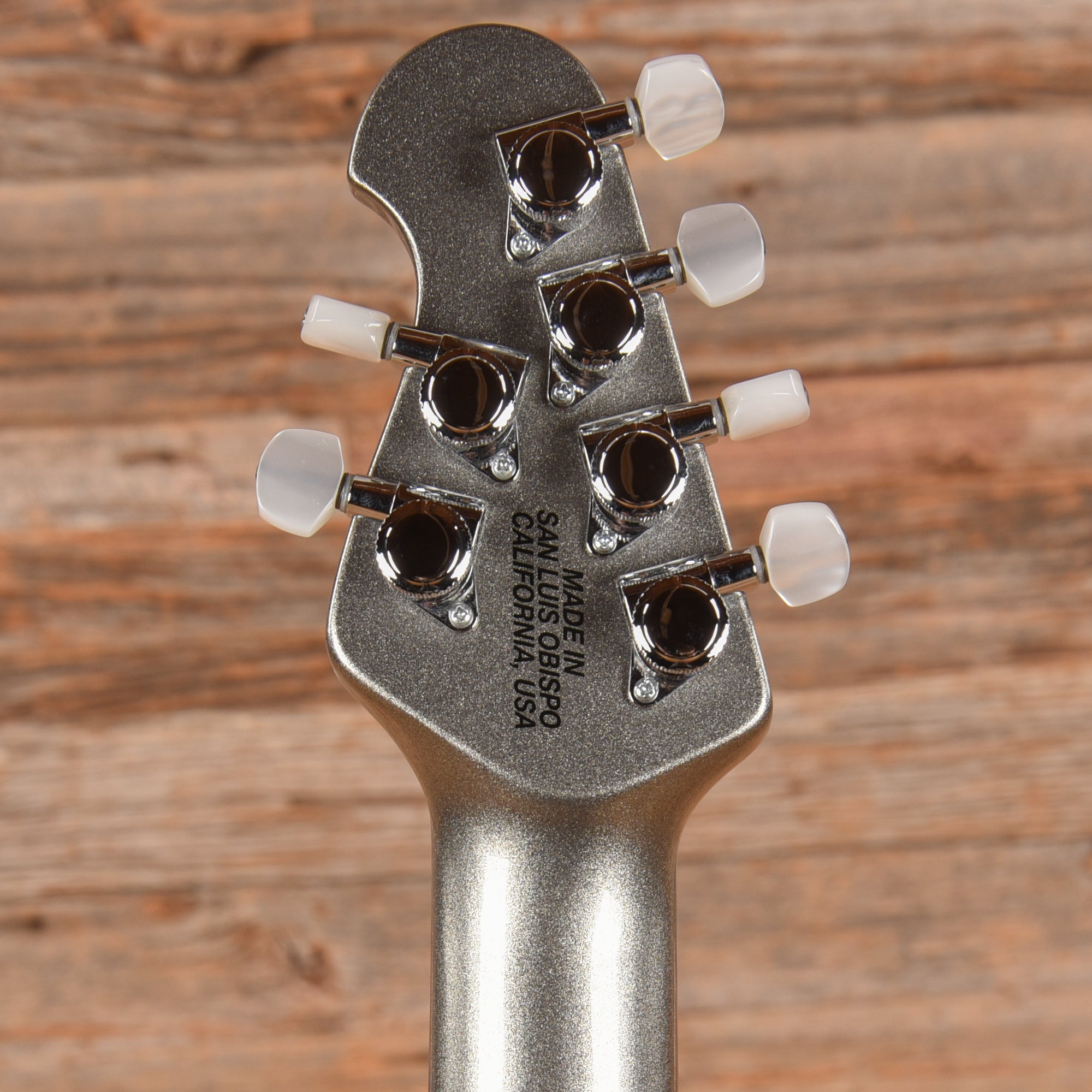 Music Man John Petrucci JP13-6 Platinum Silver 2013