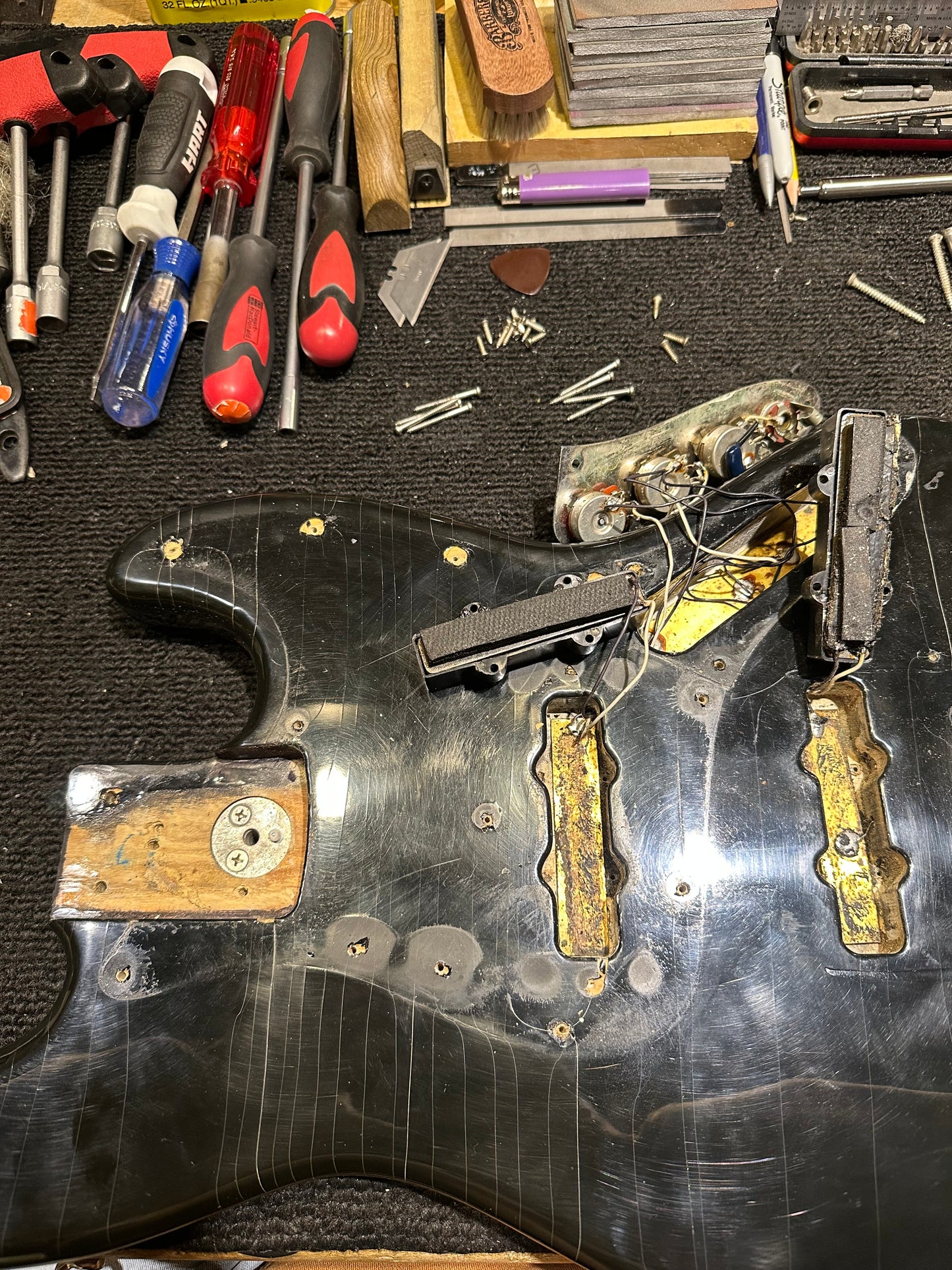 Fender Jazz Bass Black 1977