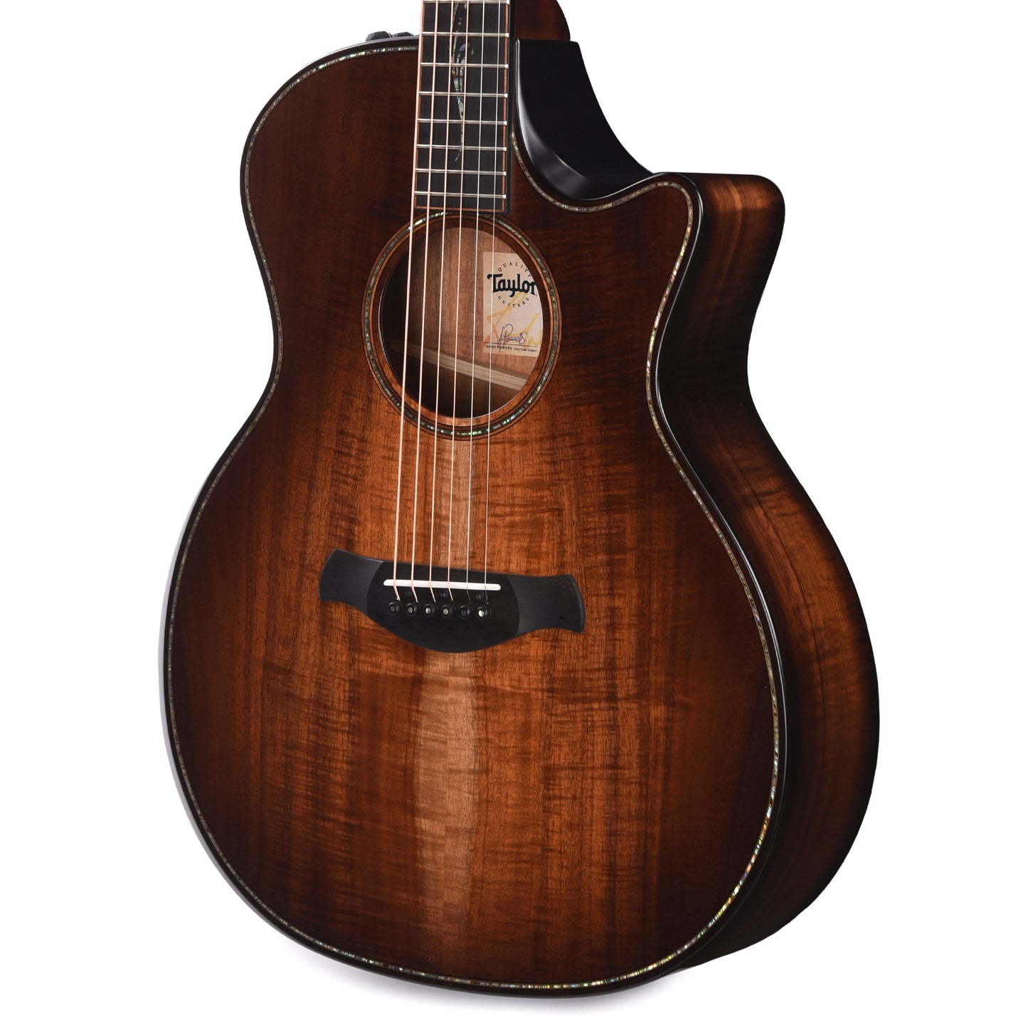 Taylor K24ce Builder's Edition Grand Auditorium Kona Burst ES2