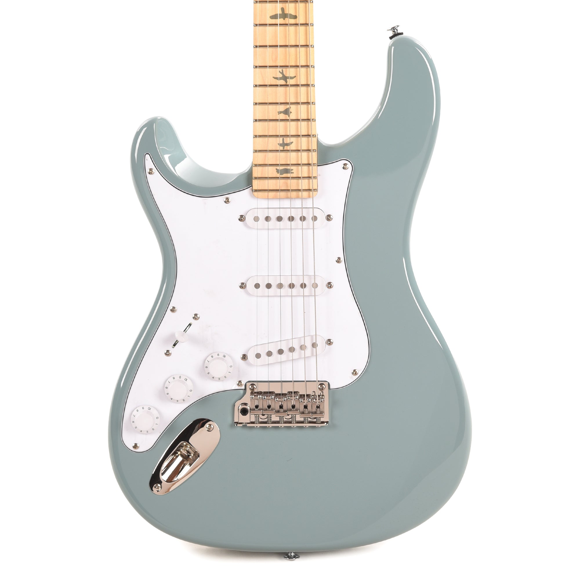 PRS SE Silver Sky Maple LEFTY Stone Blue