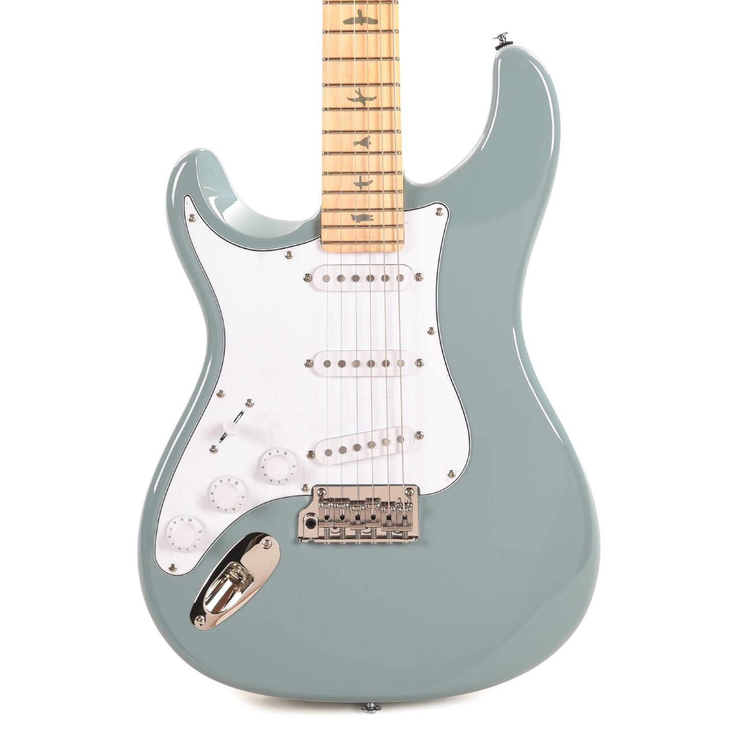 PRS SE Silver Sky Maple LEFTY Stone Blue
