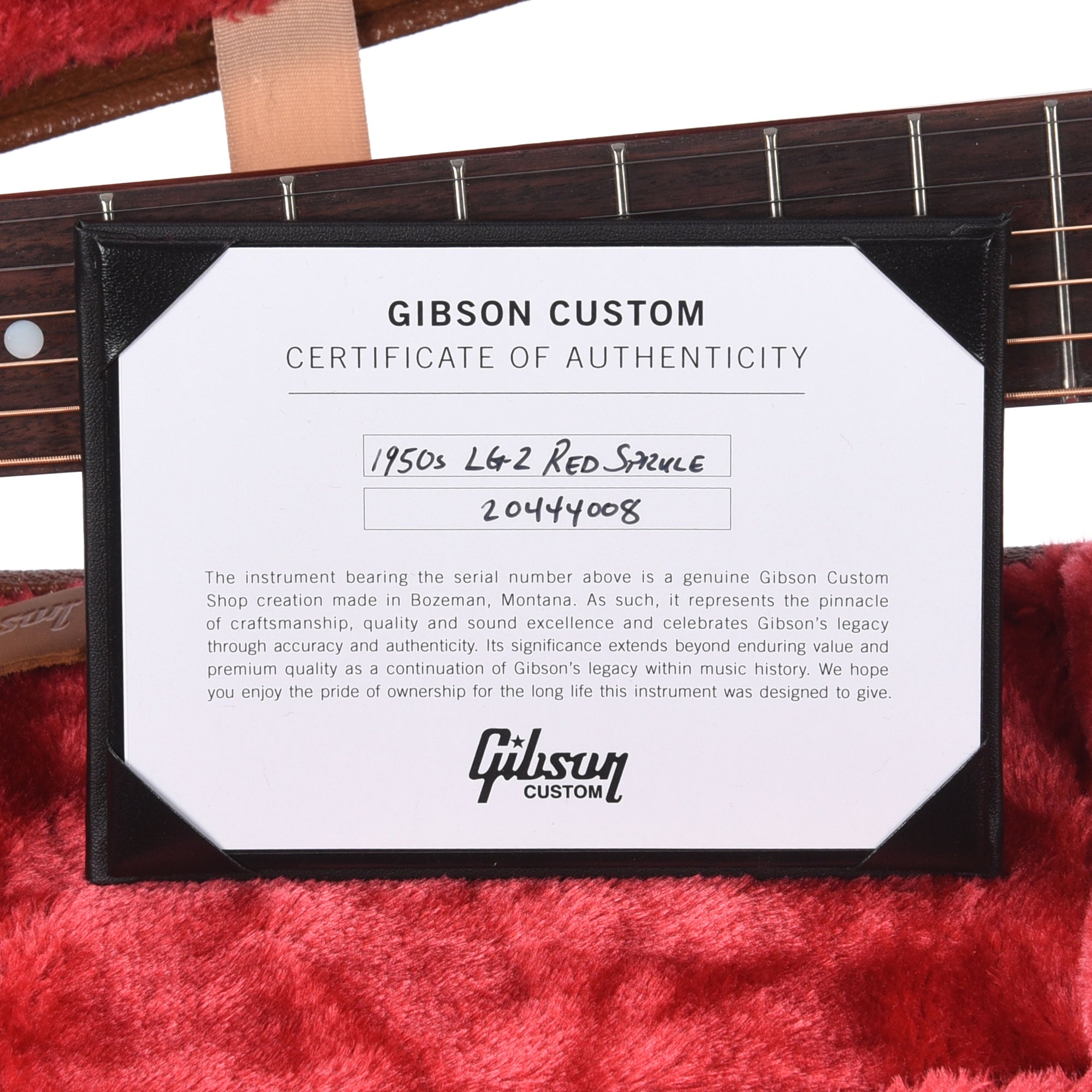 Gibson Original 50's LG-2 Original Vintage Sunburst Tight Burst Adirondack Spruce VOS