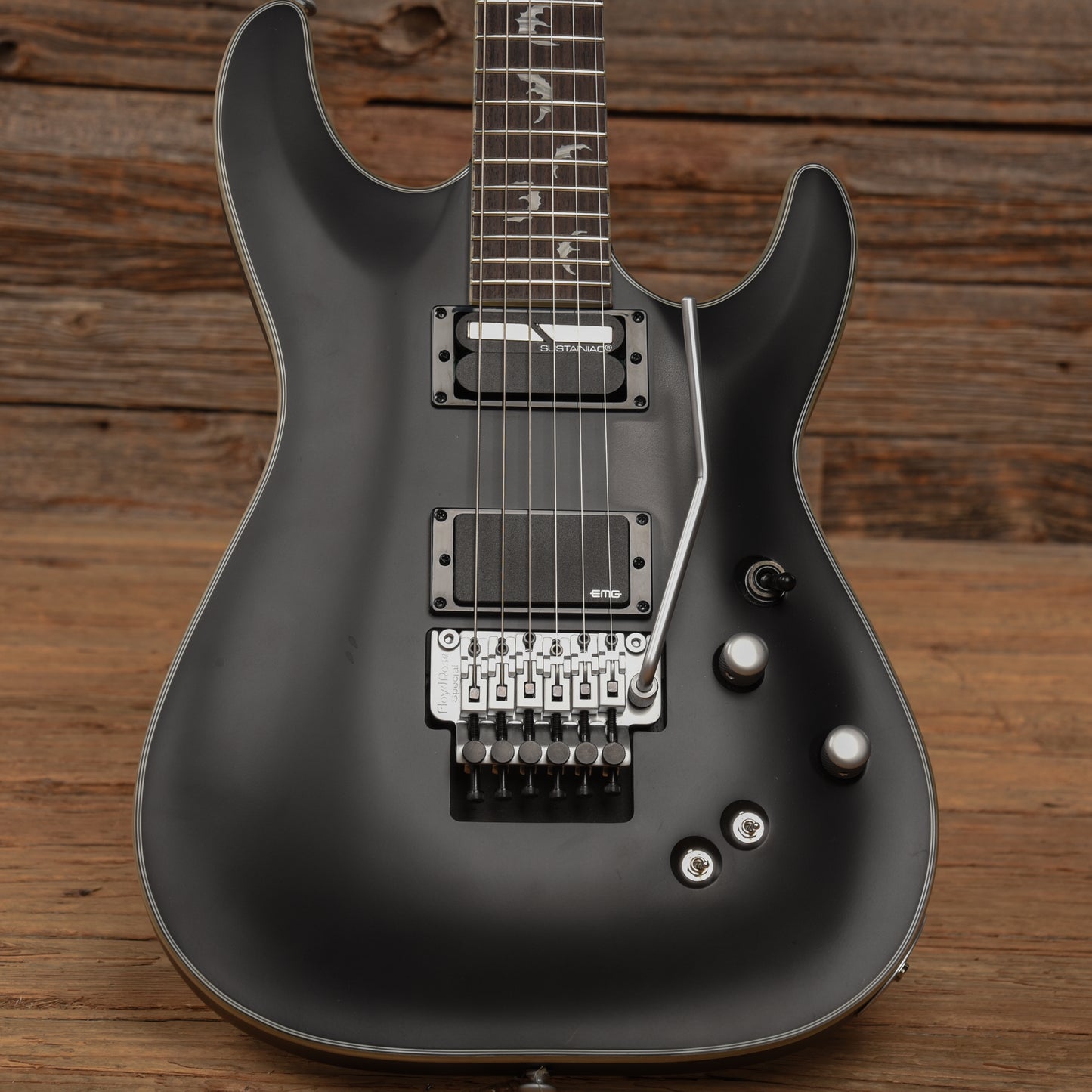 Schecter Damien Platinum-S Matte Black 2023
