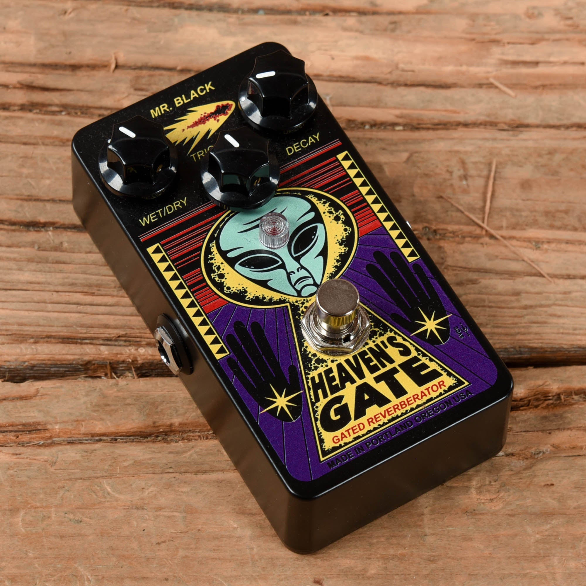 Mr. Black Pedals Heaven's Gate