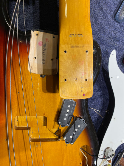 Fender MIJ Precision Bass Sunburst 1989