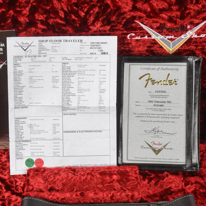 Fender Custom Shop '63 Telecaster Relic Candy Tangerine 2022