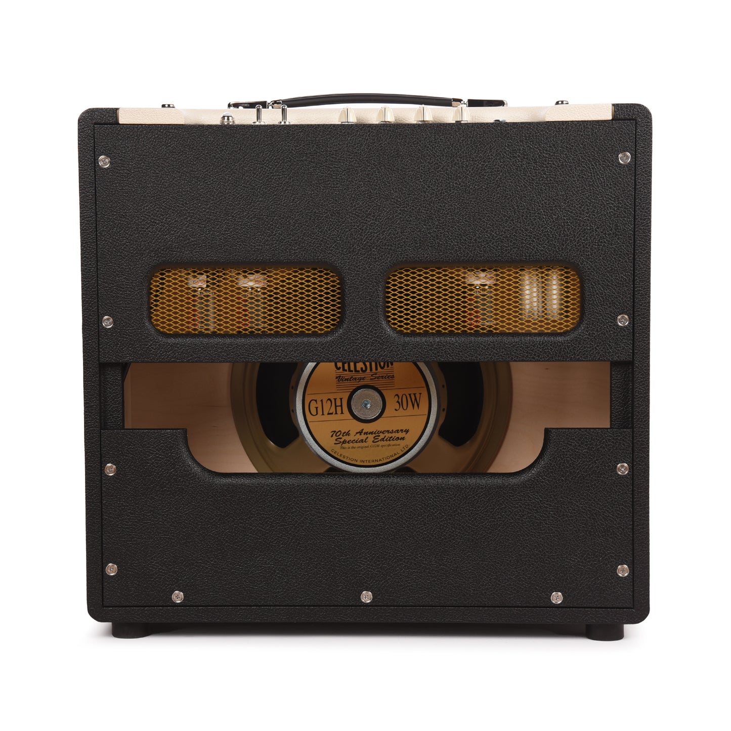 Divided by 13 CJ 11 11W 1X12 Tube Combo w/ Celestion G12M Black Bronco Tolex, Cream V