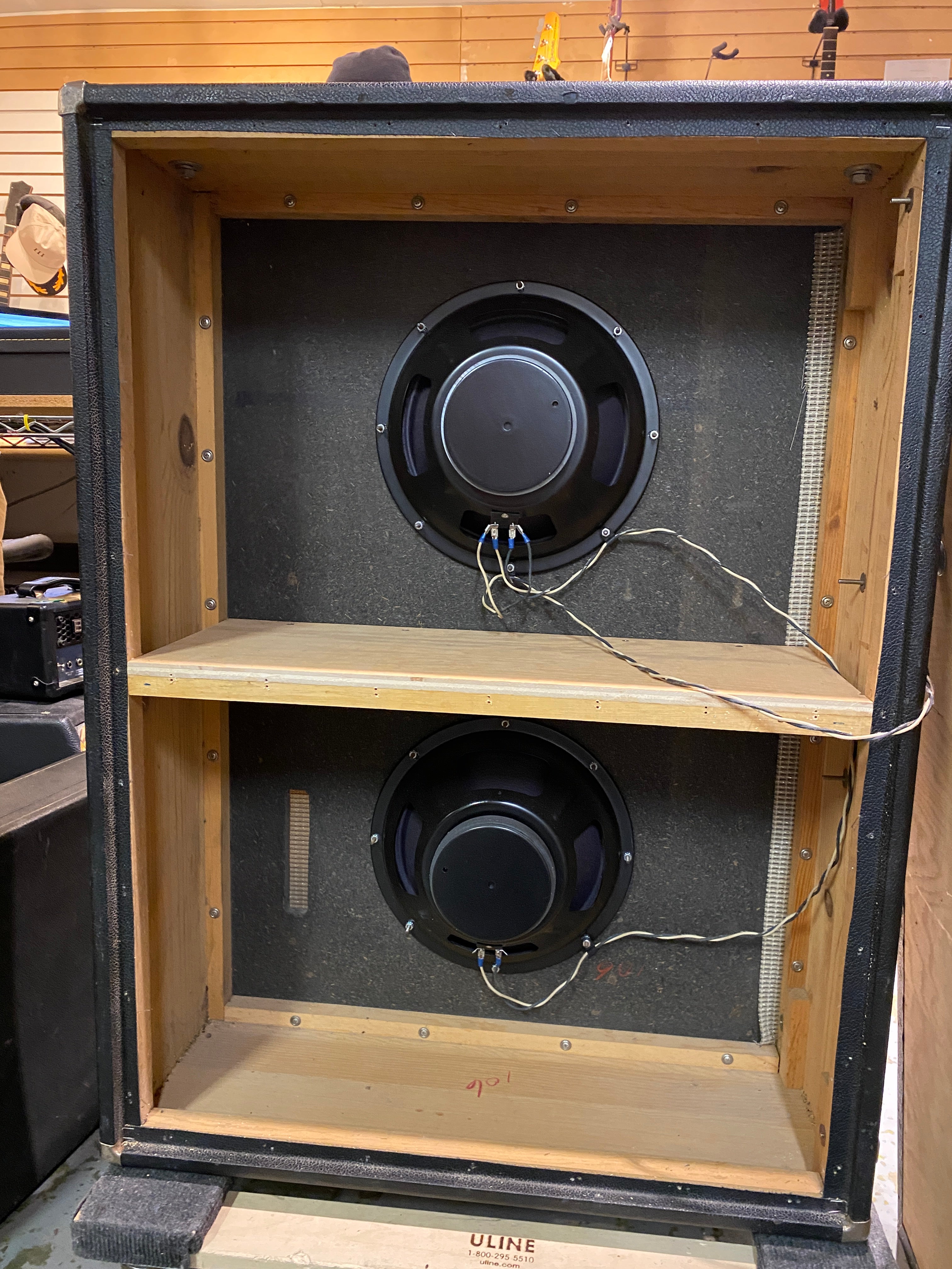 Fender Large 2x12 Cab 1960s - Dave Amato of REO Speedwagon