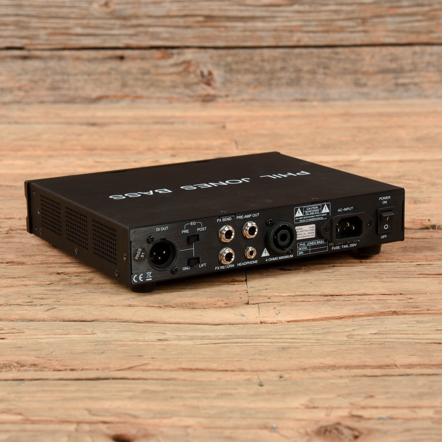 Phil Jones D400 400-Watt Digital Bass Amp Head