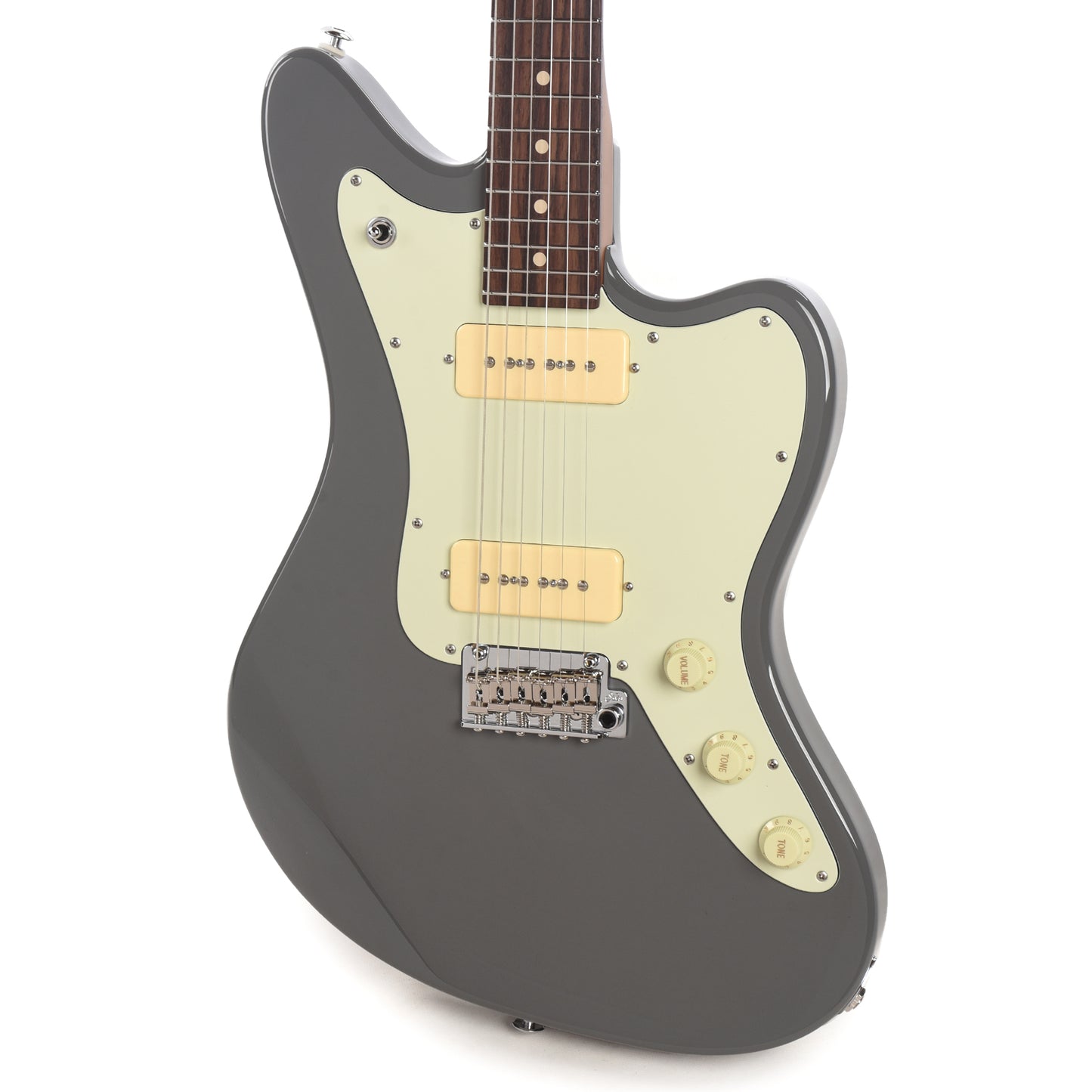 Suhr Custom Classic JM Mountain Grey w/Roasted Maple Neck