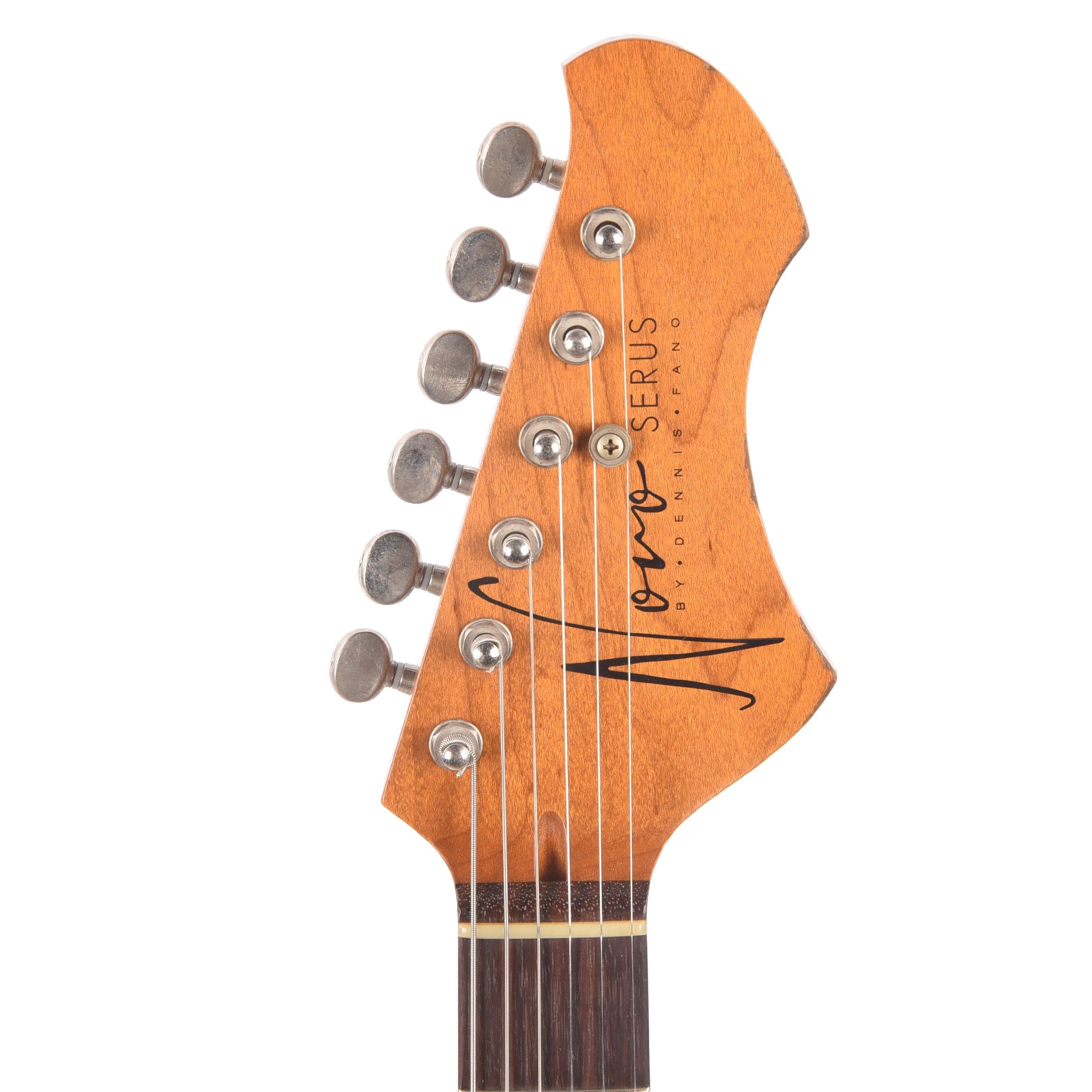 Novo Serus J Amber Light Distress w/Fralin P-90 Pickups