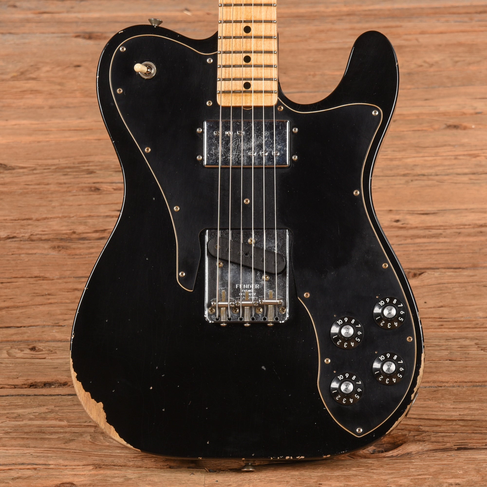 Fender Custom Shop '72 Telecaster Custom Journeyman Relic Black 2023