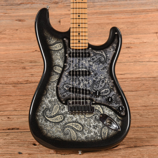 Fender American Standard Stratocaster Neck with Allparts Body Black Paisley