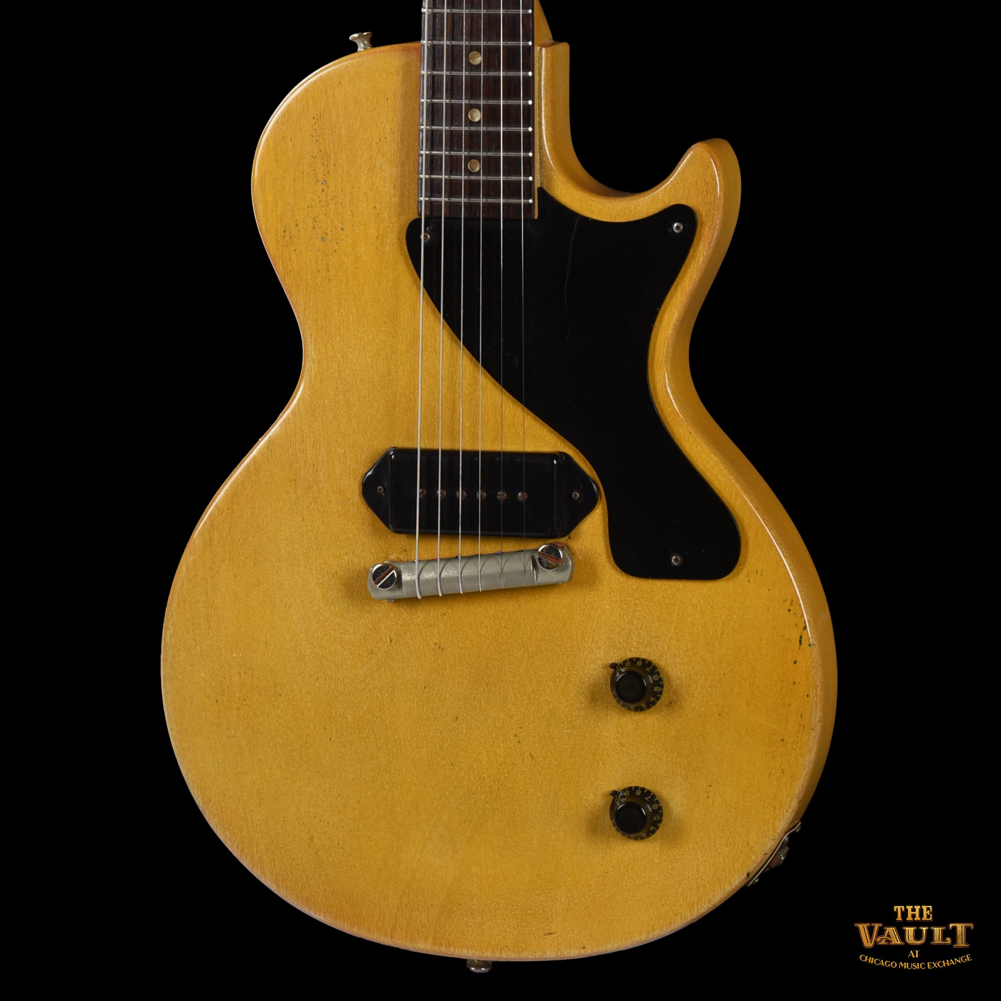 Gibson Les Paul Junior TV Yellow Refin by Clive Brown 1957
