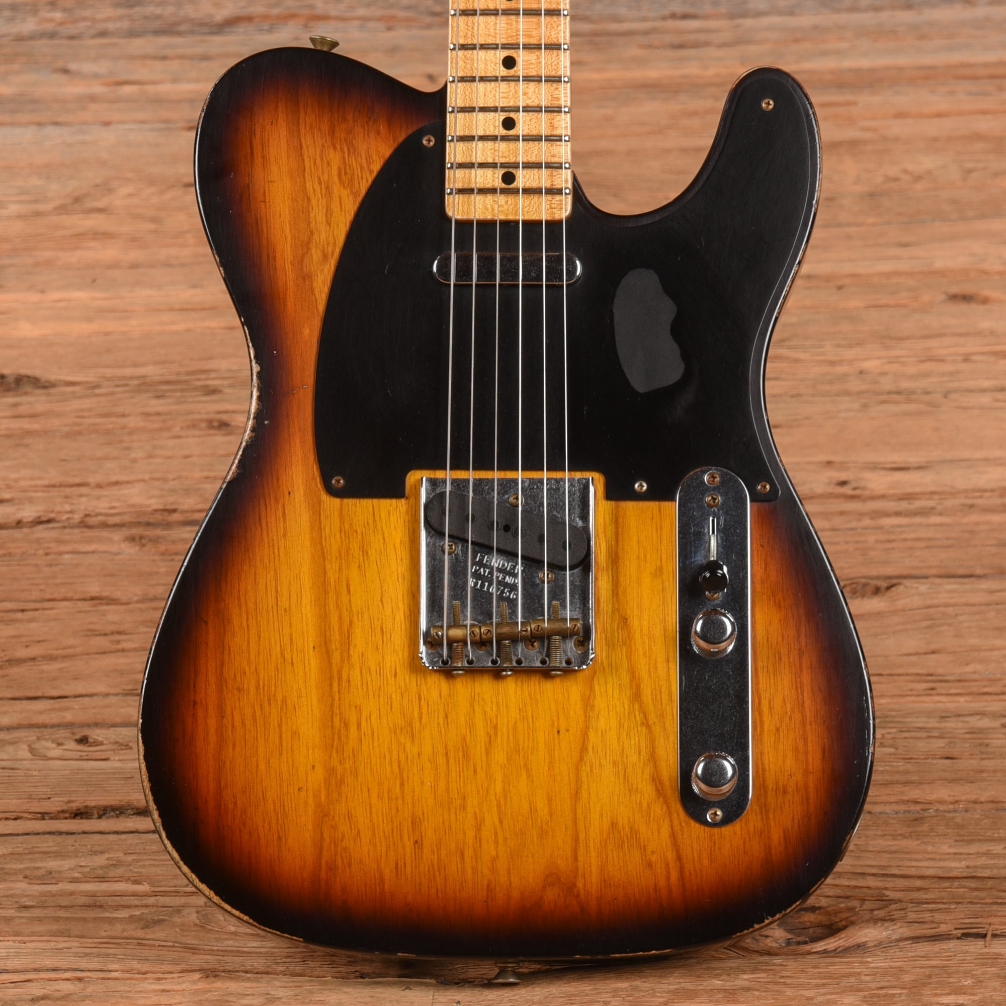 Fender Custom Shop '50s Telecaster Relic Sunburst 2022